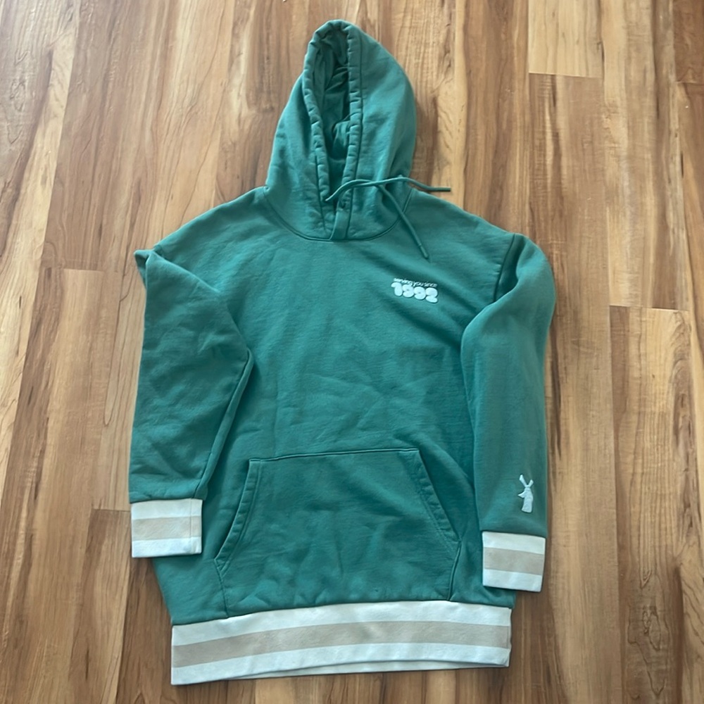 dutch bros teal hoodie